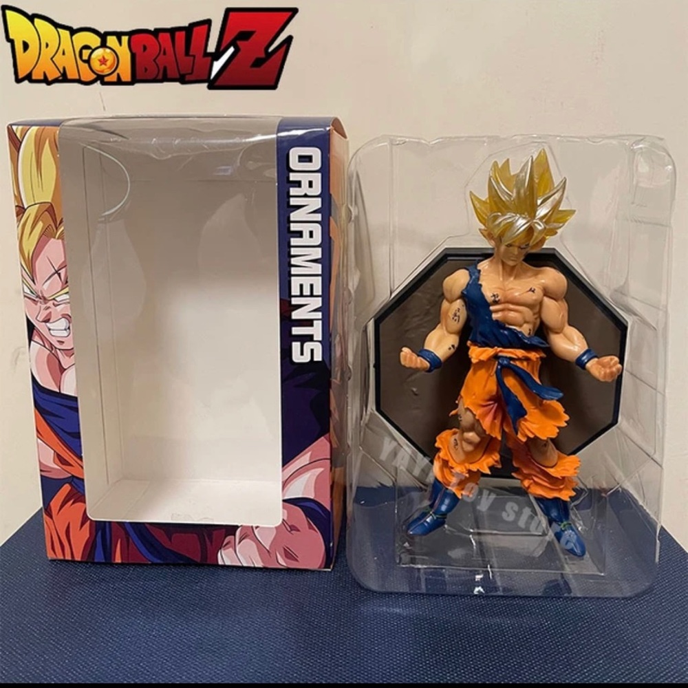 Hot Dragon Ball Son Goku Super Saiyan Anime Figure